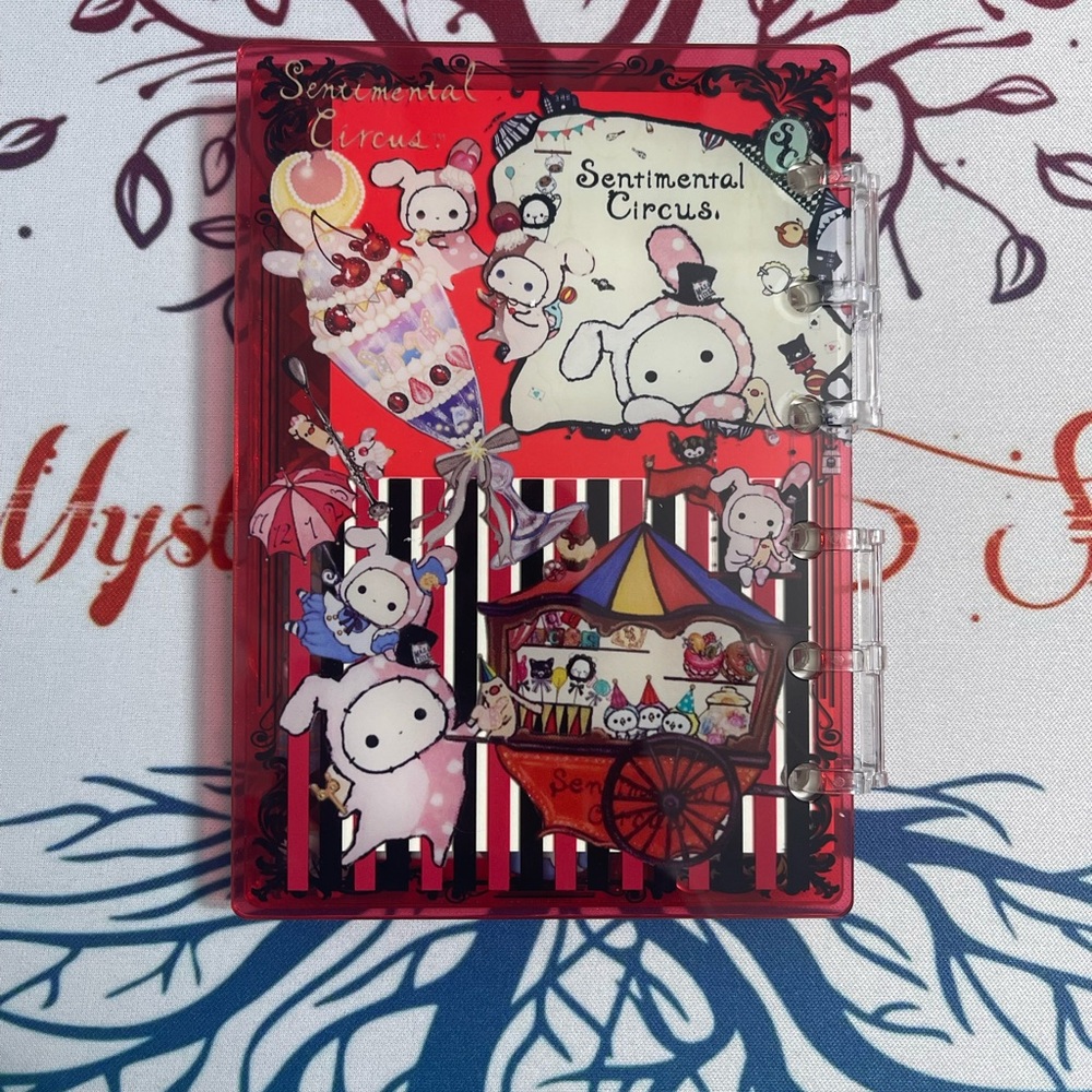 Cute Sentimental Character A7 Shaker Notebook/Binder - Picture 2 of 4